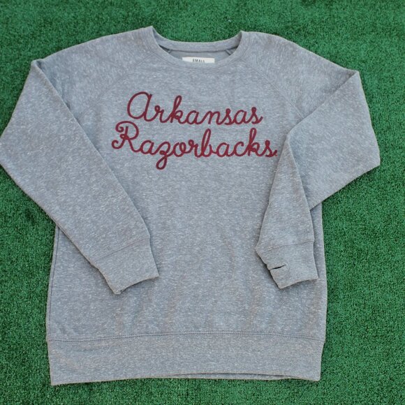 Pressbox Arkansas Razorbacks embroidered sweatshirt - Picture 1 of 5